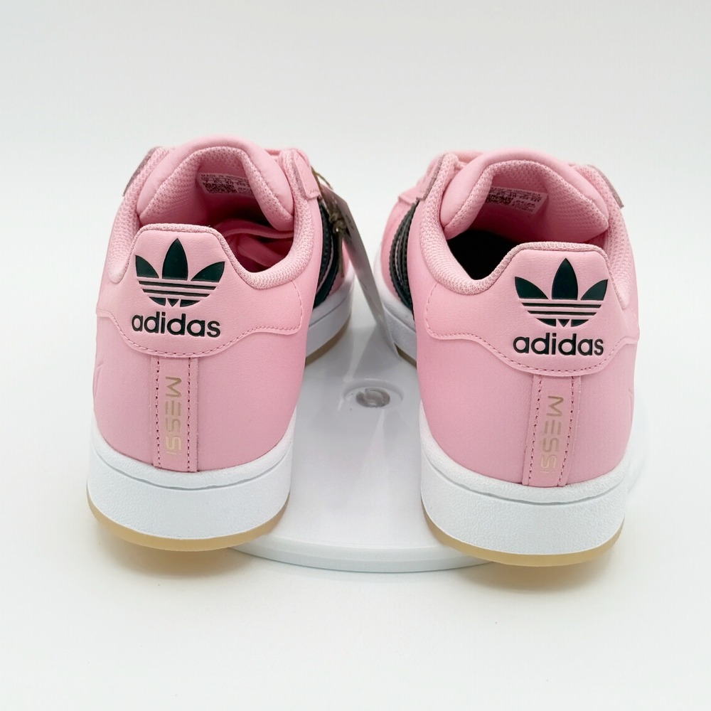 Adidas Superstar Messi Mens Size 6 Pink Black White Sneakers JR1520 NEW - Picture 8 of 11